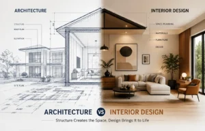 Read more about the article What Is The Difference Between Architecture And Interior Design
