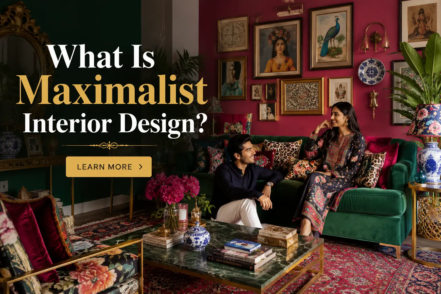 You are currently viewing What Is Maximalist Interior Design? Style Guide, Room Ideas, and Tips