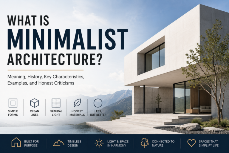 Read more about the article What Is Minimalist Architecture?